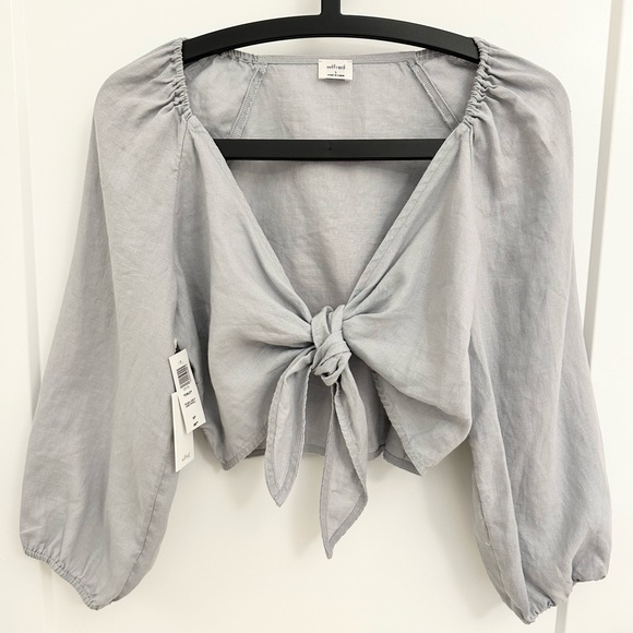 NWT Aritzia Wilfred Tenley Top - Picture 1 of 3